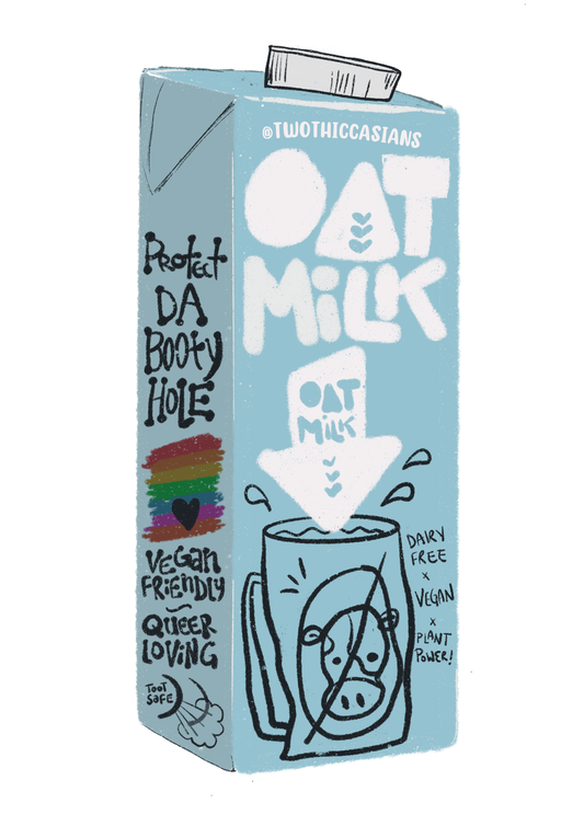 Oatmilk Sticker