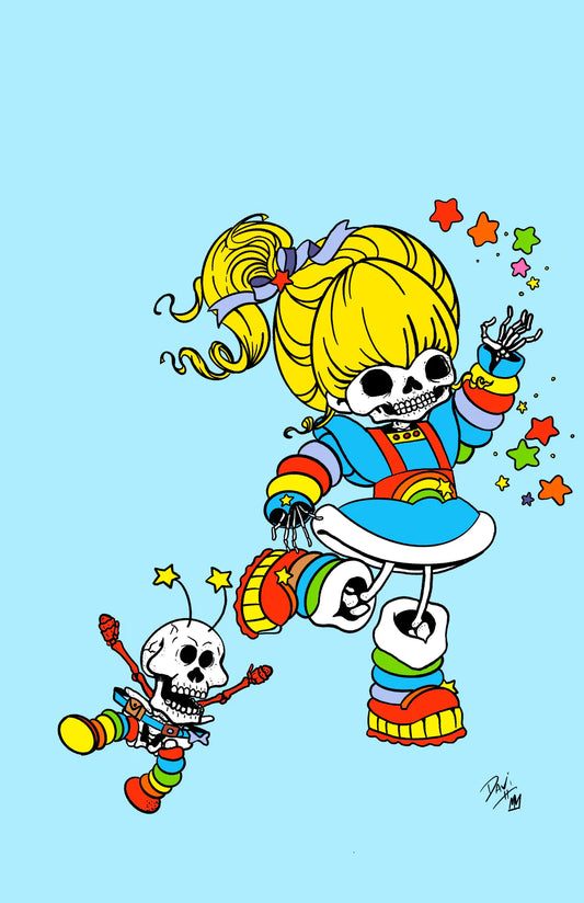 "Skeletoon" Art Prints - Postcard Size