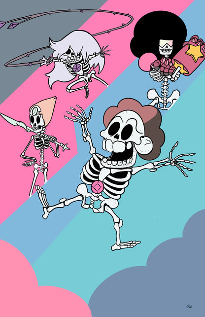 "Skeletoon" Art Prints - Poster Size